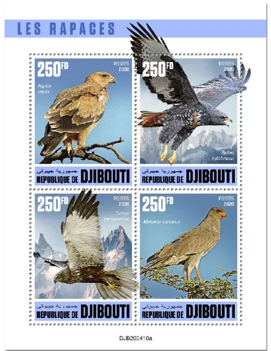n° 3149/3152 - Timbre DJIBOUTI Poste