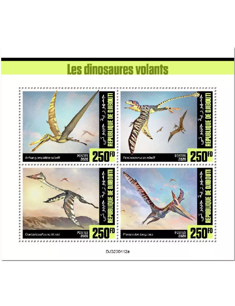 n° 3157/3160 - Timbre DJIBOUTI Poste