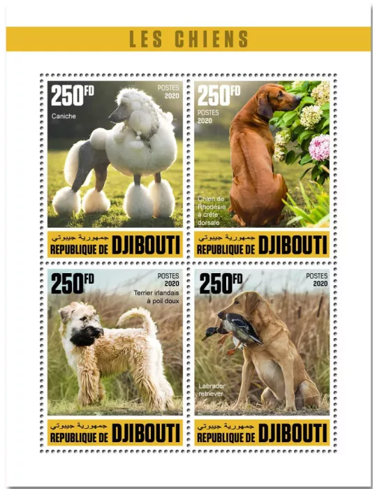 n° 3165/3168 - Timbre DJIBOUTI Poste