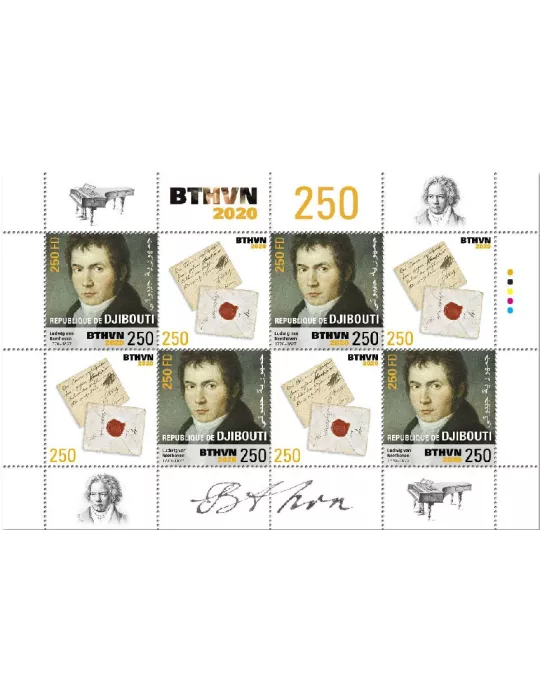 n° 3200/3201 - Timbre DJIBOUTI Poste