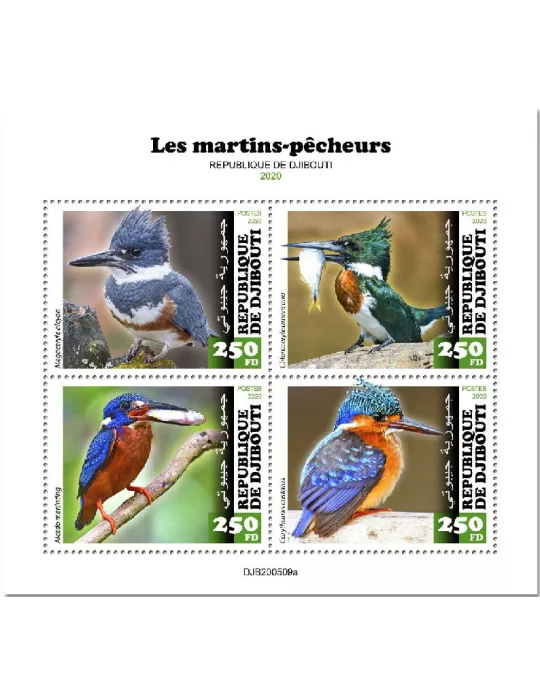 n° 3236/3239 - Timbre DJIBOUTI Poste