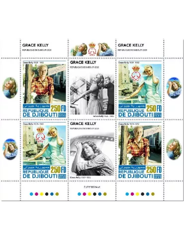 n° 3256/3257 - Timbre DJIBOUTI Poste