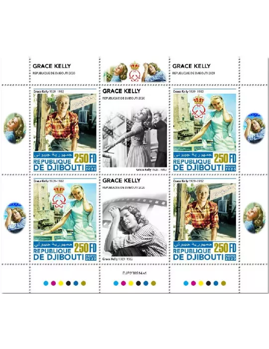 n° 3256/3257 - Timbre DJIBOUTI Poste