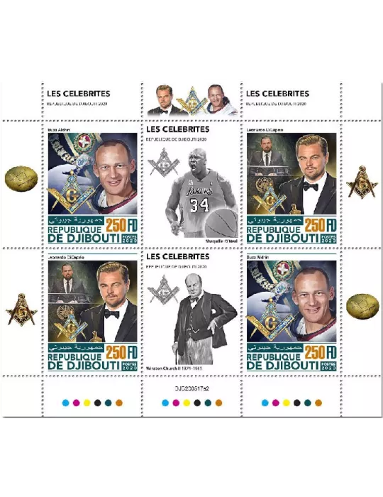 n° 3270/3271 - Timbre DJIBOUTI Poste