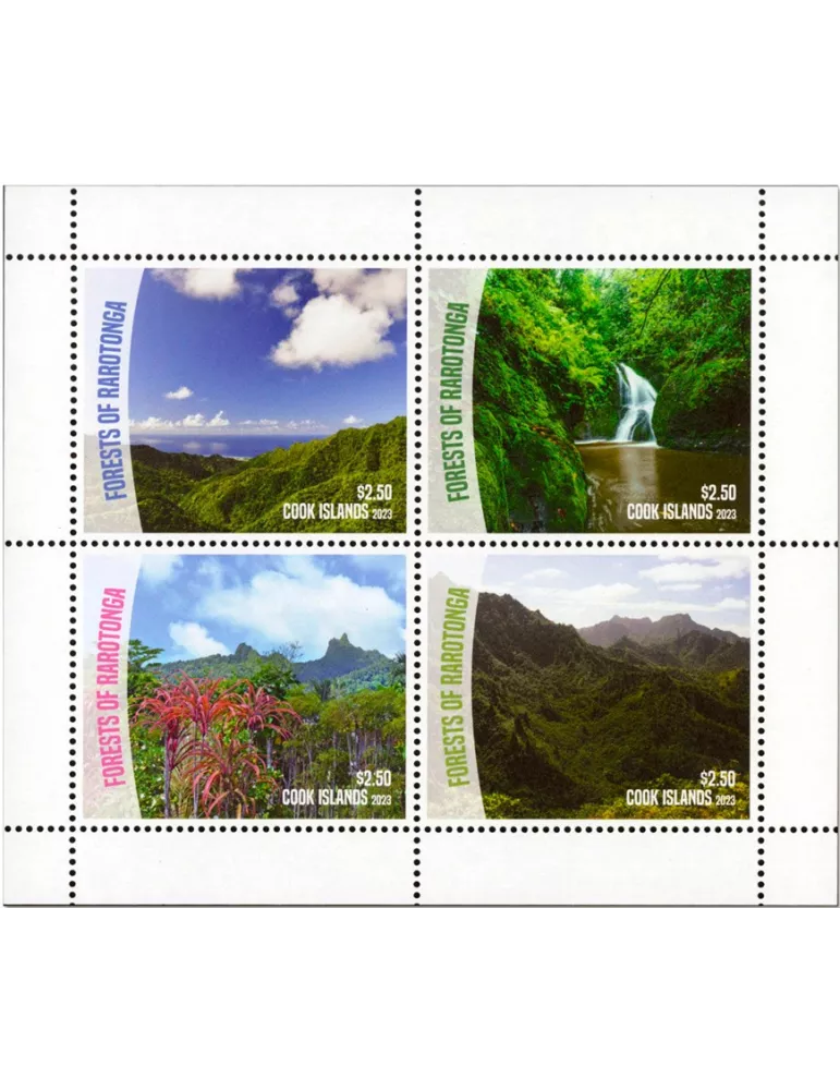 n° 1888/1891 - Timbre COOK (Oc) Poste