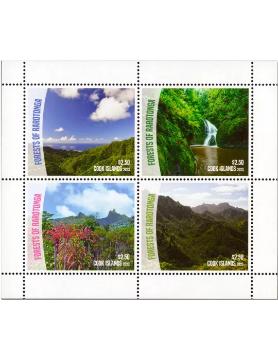 n° 1888/1891 - Timbre COOK (Oc) Poste