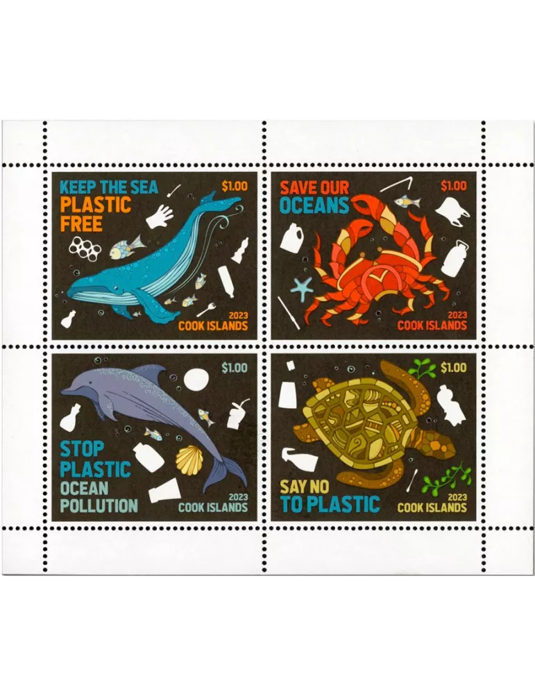 n° 1892/1895 - Timbre COOK (Oc) Poste