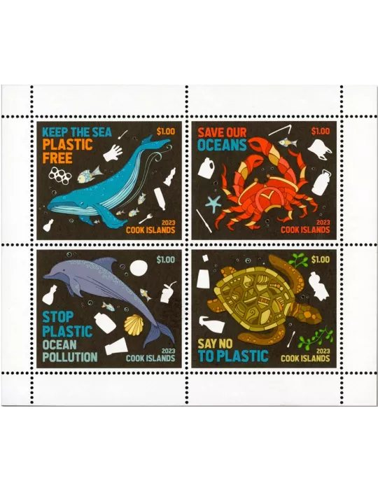 n° 1892/1895 - Timbre COOK (Oc) Poste