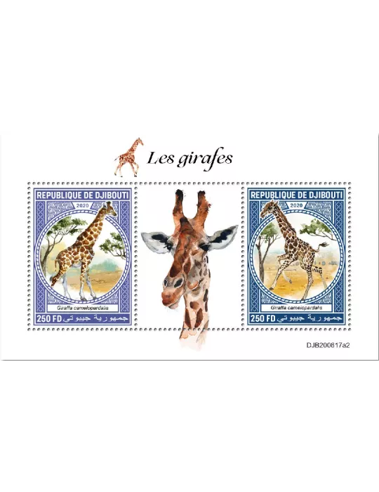 n° 3368BS/3368BT - Timbre DJIBOUTI Poste