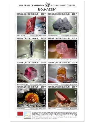 n° 3369/3376 - Timbre DJIBOUTI Poste