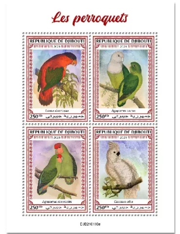 n° 3409/3412 - Timbre DJIBOUTI Poste