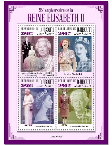 n° 3421/3424 - Timbre DJIBOUTI Poste