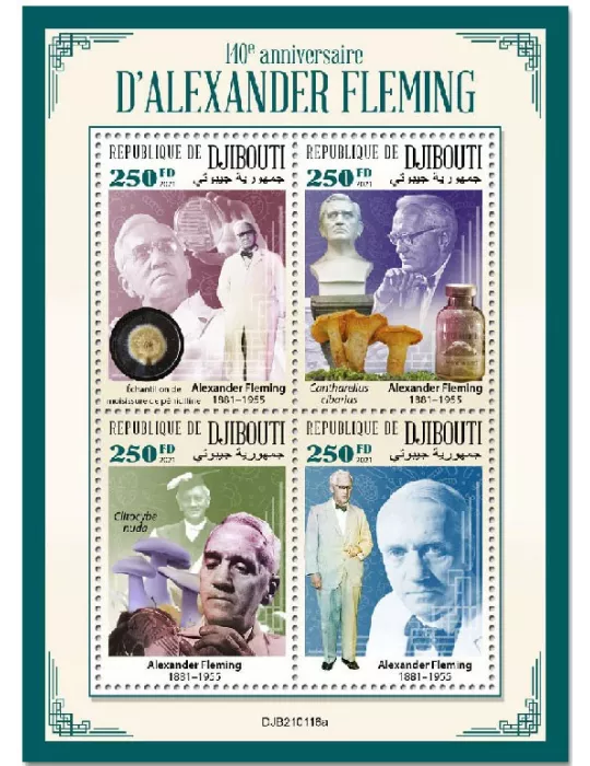 n° 3433/3436 - Timbre DJIBOUTI Poste