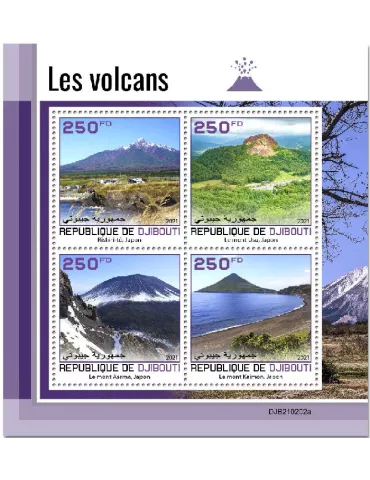 n° 3459/3462 - Timbre DJIBOUTI Poste