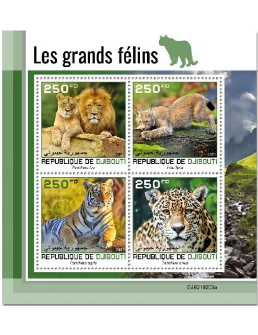 n° 3463/3466 - Timbre DJIBOUTI Poste