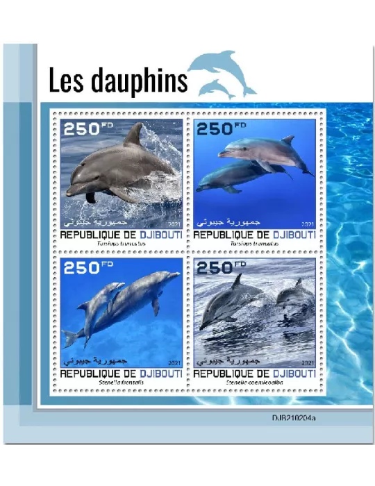 n° 3467/3470 - Timbre DJIBOUTI Poste