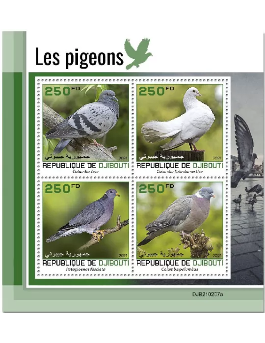 n° 3479/3482 - Timbre DJIBOUTI Poste