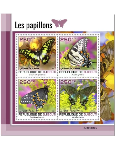 n° 3483/3486 - Timbre DJIBOUTI Poste