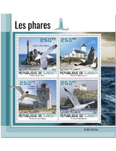 n° 3487/3490 - Timbre DJIBOUTI Poste