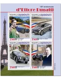 n° 3499/3502 - Timbre DJIBOUTI Poste