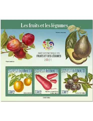 n° 3547/3549 - Timbre DJIBOUTI Poste