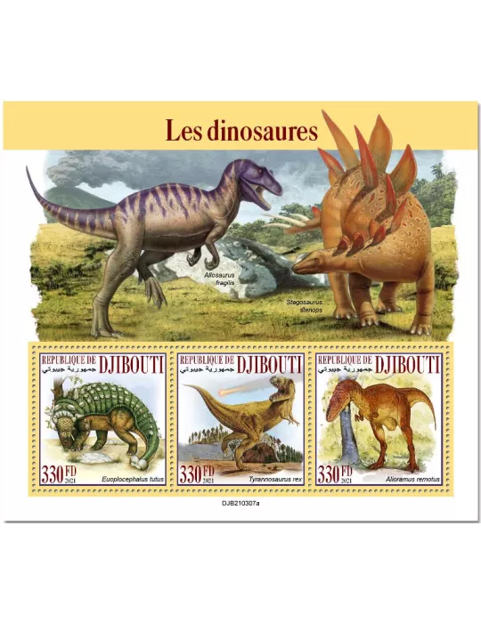 n° 3559/3561 - Timbre DJIBOUTI Poste