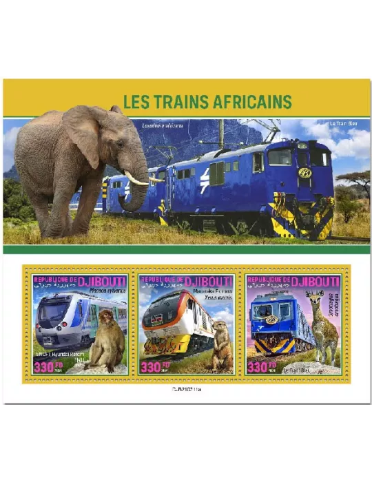 n° 3571/3573 - Timbre DJIBOUTI Poste