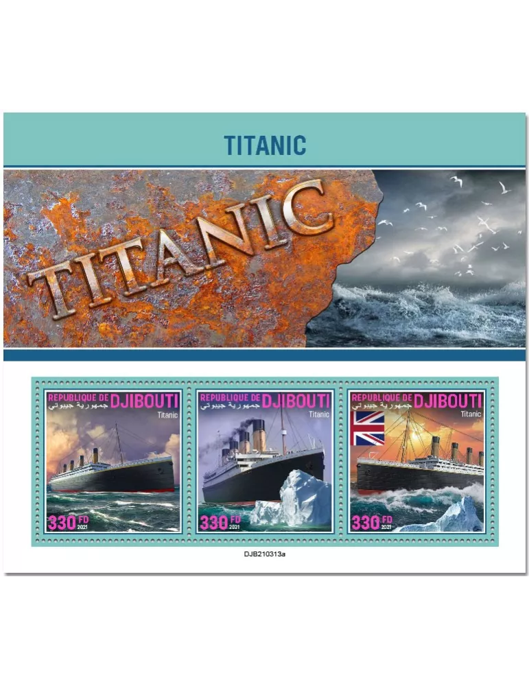 n° 3577/3579 - Timbre DJIBOUTI Poste