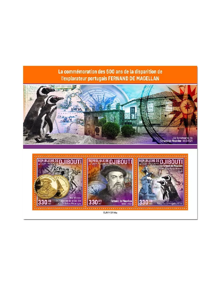 n° 3588/3590 - Timbre DJIBOUTI Poste