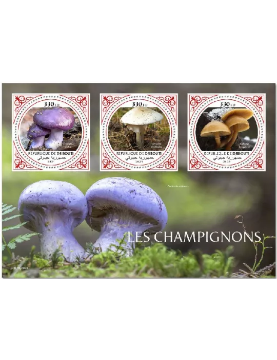 n° 3610/3612 - Timbre DJIBOUTI Poste