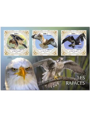 n° 3631/3633 - Timbre DJIBOUTI Poste