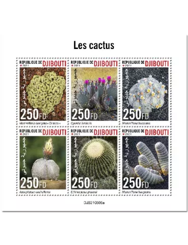 n° 3688/3693 - Timbre DJIBOUTI Poste