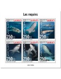 n° 3694/3699 - Timbre DJIBOUTI Poste