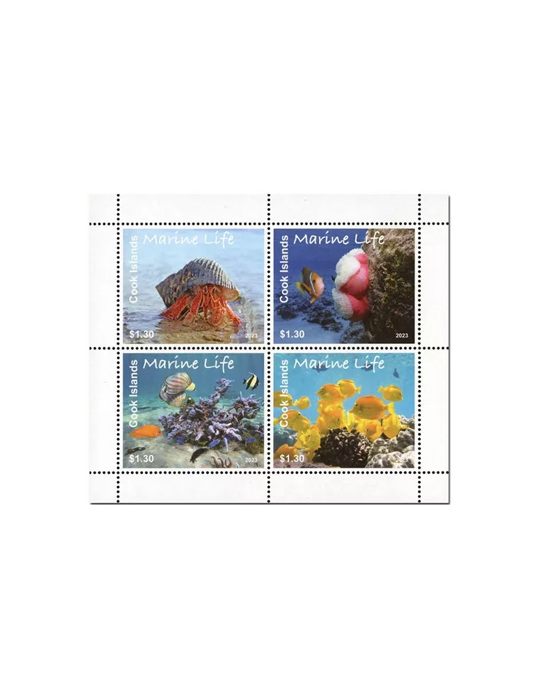 n° 1914/1917 - Timbre COOK (Oc) Poste