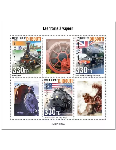 n° 3725/3727 - Timbre DJIBOUTI Poste