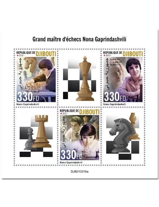 n° 3737/3739 - Timbre DJIBOUTI Poste