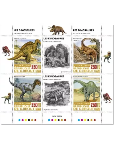 n° 3769/3772 - Timbre DJIBOUTI Poste