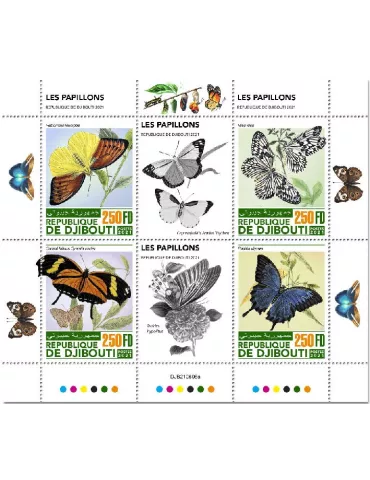 n° 3777/3780 - Timbre DJIBOUTI Poste