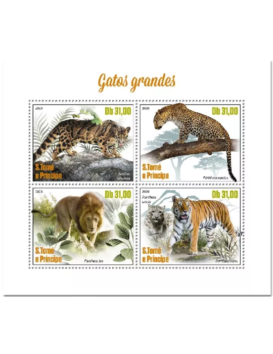 n° 7261/7264 - Timbre SAINT-THOMAS ET PRINCE Poste