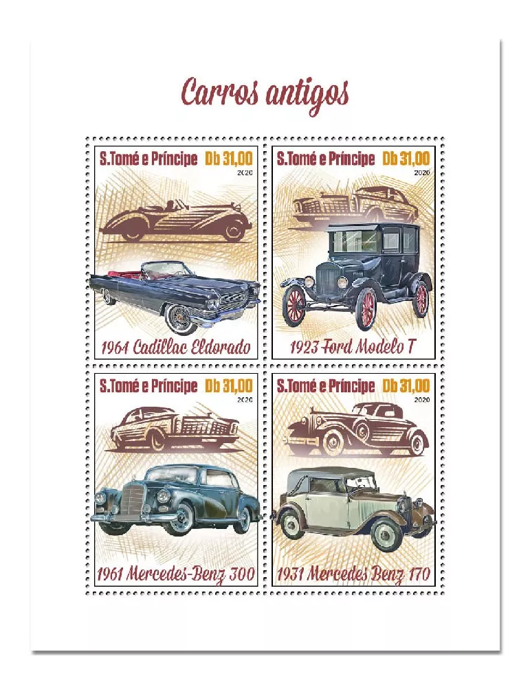 n° 7285/7288 - Timbre SAINT-THOMAS ET PRINCE Poste