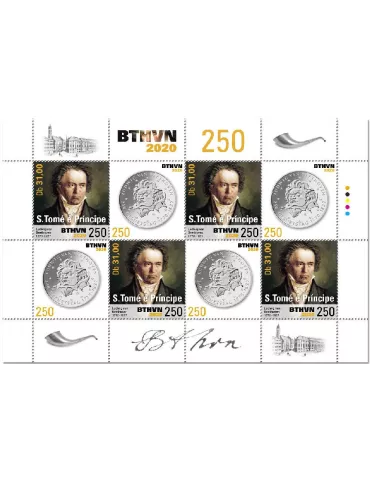 n° 7319/7320 - Timbre SAINT-THOMAS ET PRINCE Poste