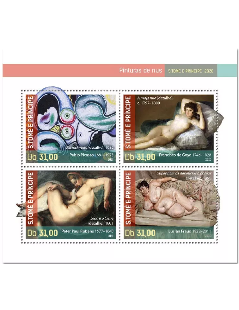 n° 7321/7324 - Timbre SAINT-THOMAS ET PRINCE Poste