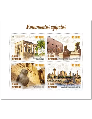 n° 7333/7336 - Timbre SAINT-THOMAS ET PRINCE Poste