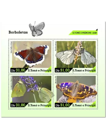 n° 7375/7378 - Timbre SAINT-THOMAS ET PRINCE Poste