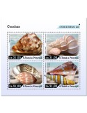 n° 7391/7394 - Timbre SAINT-THOMAS ET PRINCE Poste