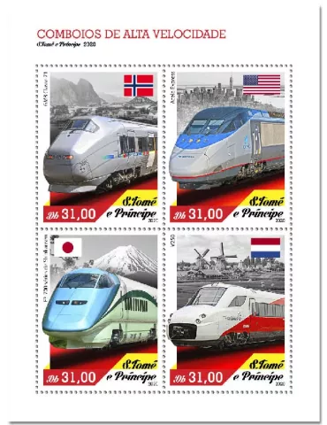 n° 7413/7416 - Timbre SAINT-THOMAS ET PRINCE Poste