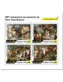 n° 7523/7526 - Timbre SAINT-THOMAS ET PRINCE Poste