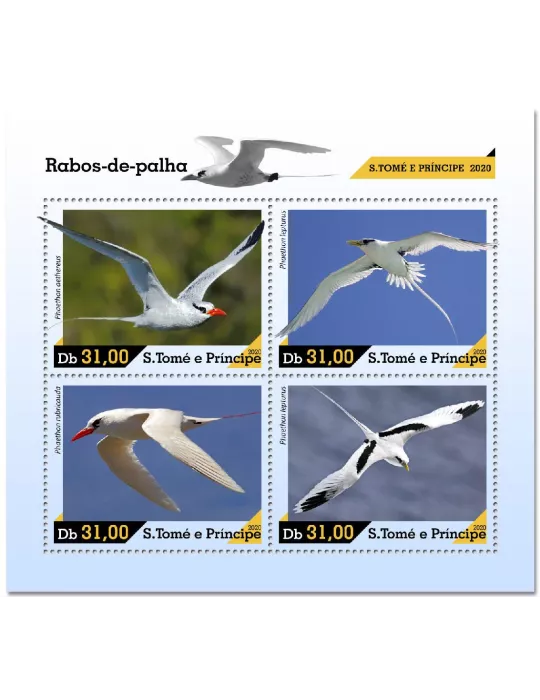 n° 7535/7538 - Timbre SAINT-THOMAS ET PRINCE Poste