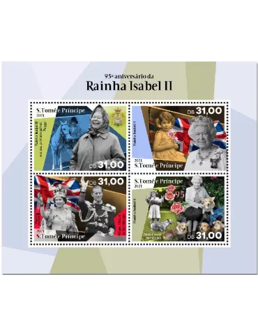 n° 7653/7656 - Timbre SAINT-THOMAS ET PRINCE Poste
