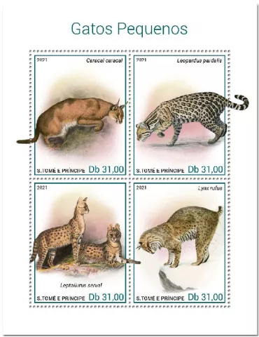 n° 7673/7676 - Timbre SAINT-THOMAS ET PRINCE Poste